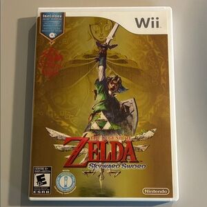 Nintendo Wii The Legend of Zelda: Skyward Sword - Gold Limited 25th A Release